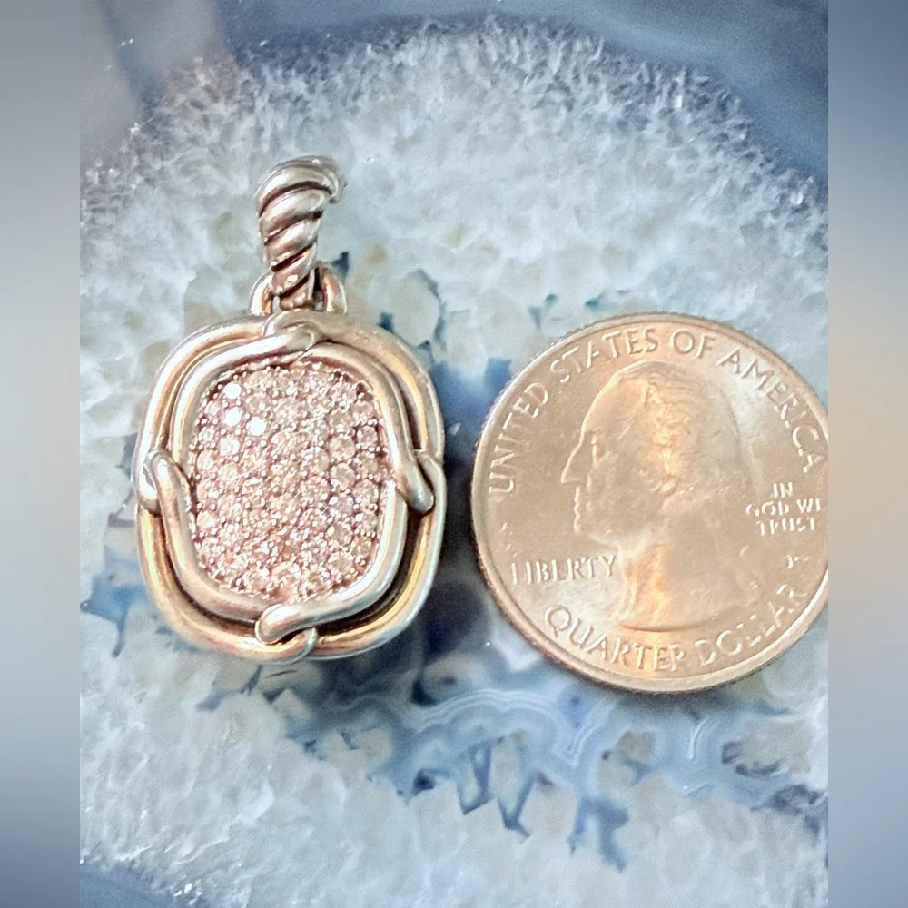 HP 🎉David Yurman Labyrinth Diamond Enhancer - Picture 14 of 15